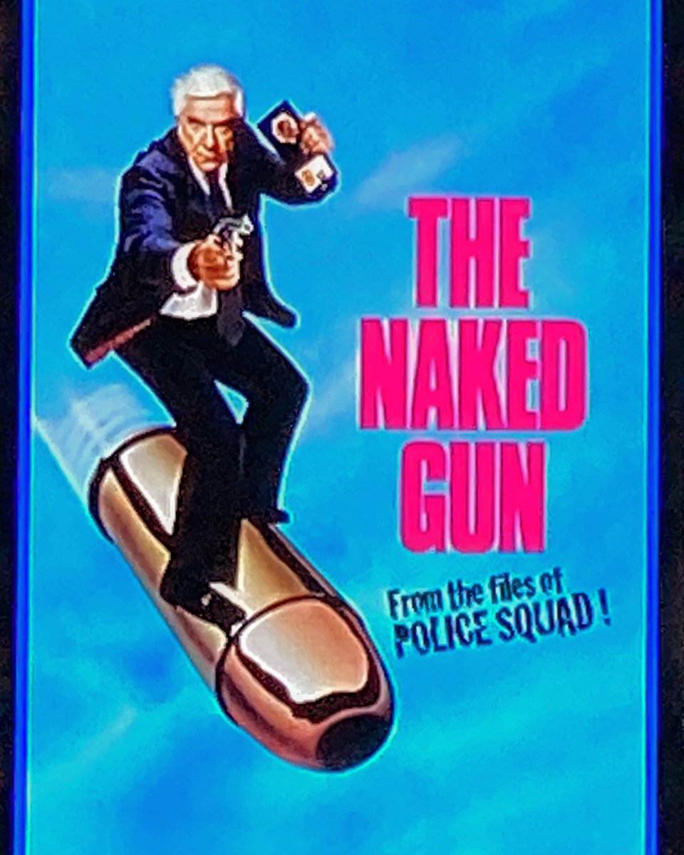 #TonightsFilm: Prepping for the ‘Naked Gun’ reboot this weekend with a re-watch of the original.

#thenakedgunfromthefilesofpolicesquad #davidzucker #leslienielsen #priscillapresley #ricardomontalbán #georgekennedy #ojsimpson #susanbeaubian #nancymarchand #spoof #paramountplus