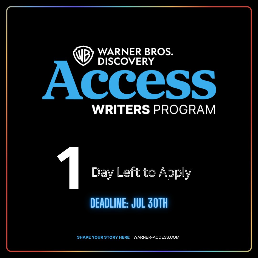 Warner Bros. Discovery Access Programs tweet media