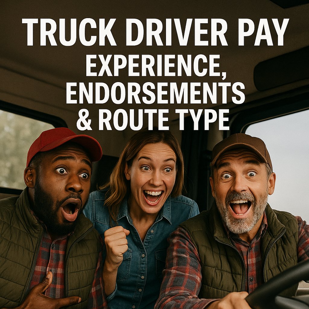 talk2cc's tweet image. Truck driver pay depends on experience, endorsements &amp;amp; route type.
Newbies earn ~$40K/yr, pros hit $75K–$115K+, &amp;amp; owner-ops can gross $150K–$300K.
Break it all down here. &amp;gt; na2.hubs.ly/y0DDFV0 
#Trucking #accountingontuesday #LogisticsLife