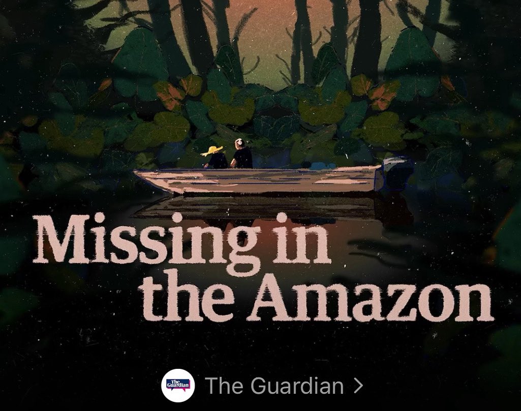 Several years ago, journalist Dom Phillips and Brazilian indigenous defender Bruno Pereira vanished while on a reporting trip near Brazil’s remote Javari valley. Now, Dom’s friend and the Guardian’s Latin America correspondent, Tom Phillips investigates what happened. . #podcast