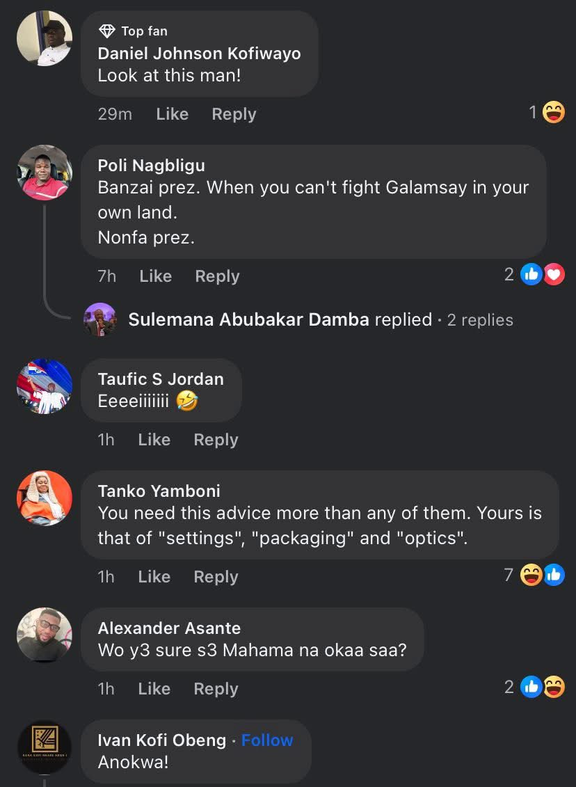 _Fiifi_Sage's tweet photo. Ah what John Mahama do wey dem cook am like this for comments🤣🤣🤣💔 https://t.co/RQwLXAG2YI