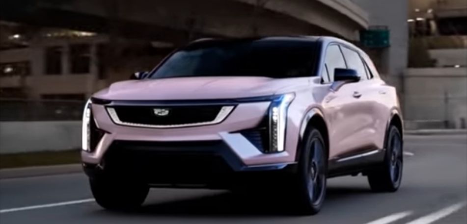 's tweet image. A Dallas legacy of pink Career Cars goes green and to an electric future: @MaryKay has upgraded its iconic pink Cadillac incentive into the all‑electric Cadillac OPTIQ. buff.ly/sHOnQXi #MaryKay #EV #PinkCadillac #SustainableFuture