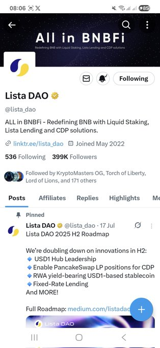 hilites58's tweet photo. @lista_dao @bitmappunksnft @BNBCHAIN Thanks for bringing an unmatched and great potential project, I wish you Good luck to all your success and advanced congratulation to all your upcoming victories. 🏆

0xe0877532Ed492CABC3051934C2F3447361B93b71 https://t.co/iRUR0b1VpD