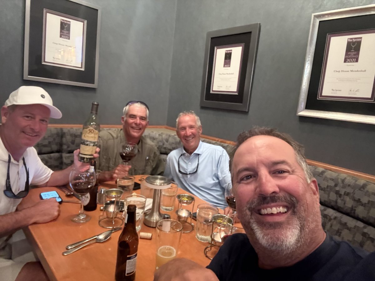 ⁦<a href="/ValsparChamp/">Valspar Championship</a>⁩ caddie party with these vets. 132 years of PGA Tour experience.