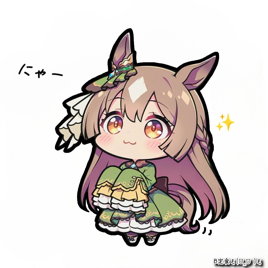 #サトノダイヤモンド　#ウマ娘 　#ウマ娘プリティーダービー
にゃー