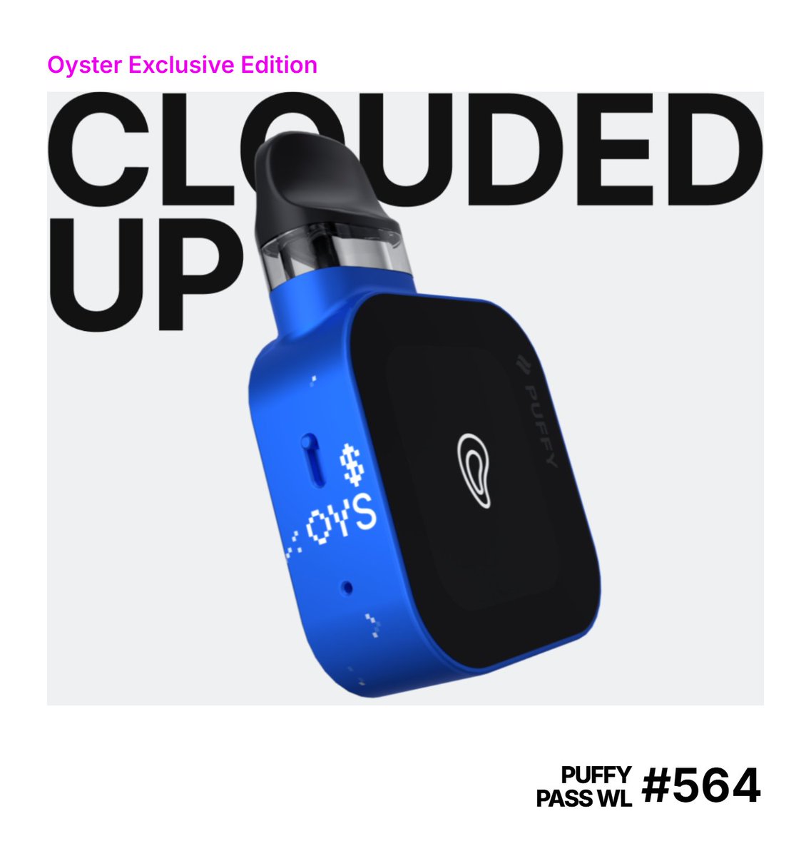 cxeraser's tweet photo. Puffy Pass Whitelist https://t.co/vGDqWvXzwf