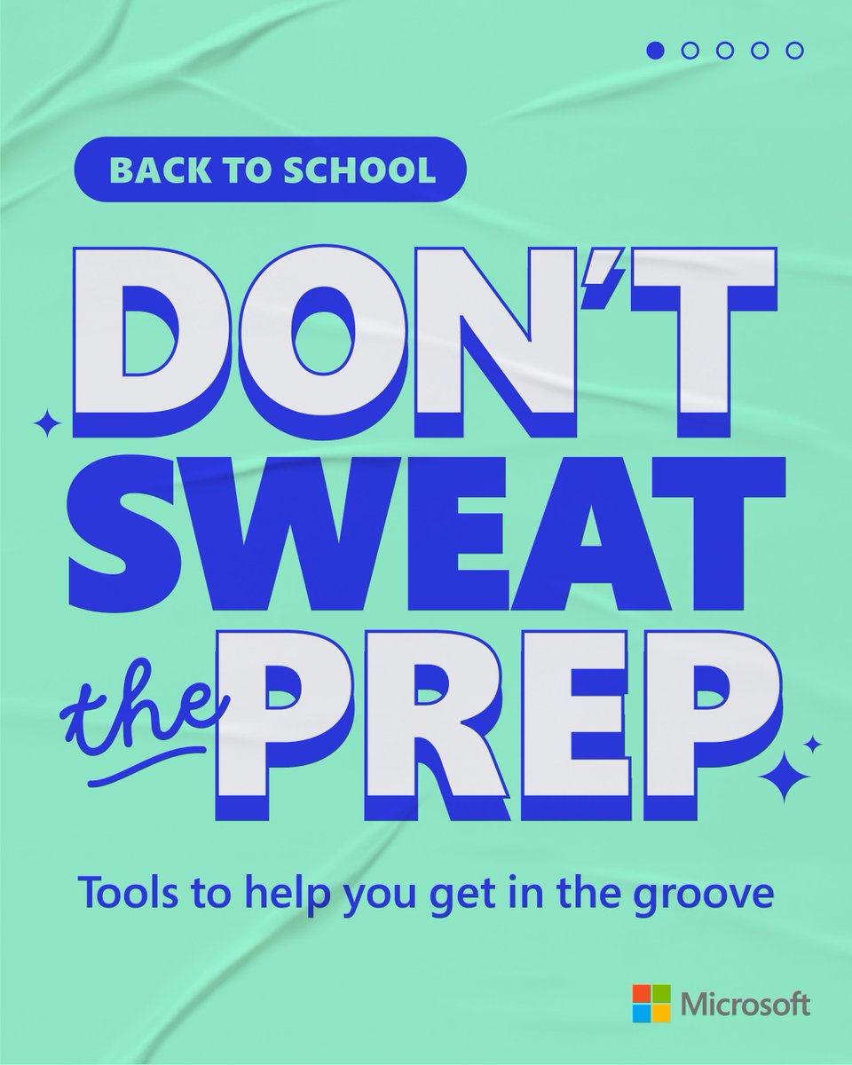 Microsoft Education tweet media