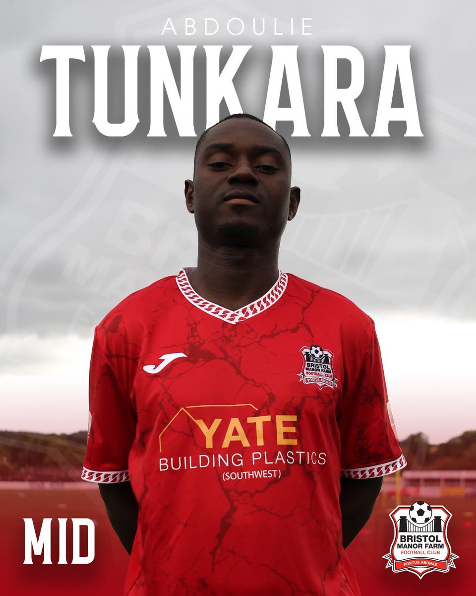 𝗧𝗨𝗡𝗞𝗔𝗥𝗔 𝗜𝗦 𝗔 𝗙𝗔𝗥𝗠𝗘𝗥

We’re excited to welcome midfielder Abdoulie Tunkara to The Farm for 2025/26

With experience over the bridge at clubs like Canton &amp; Goytre, he’ll add strength in front of the back line

Welcome aboard, Abdoulie 

#UpTheFarm