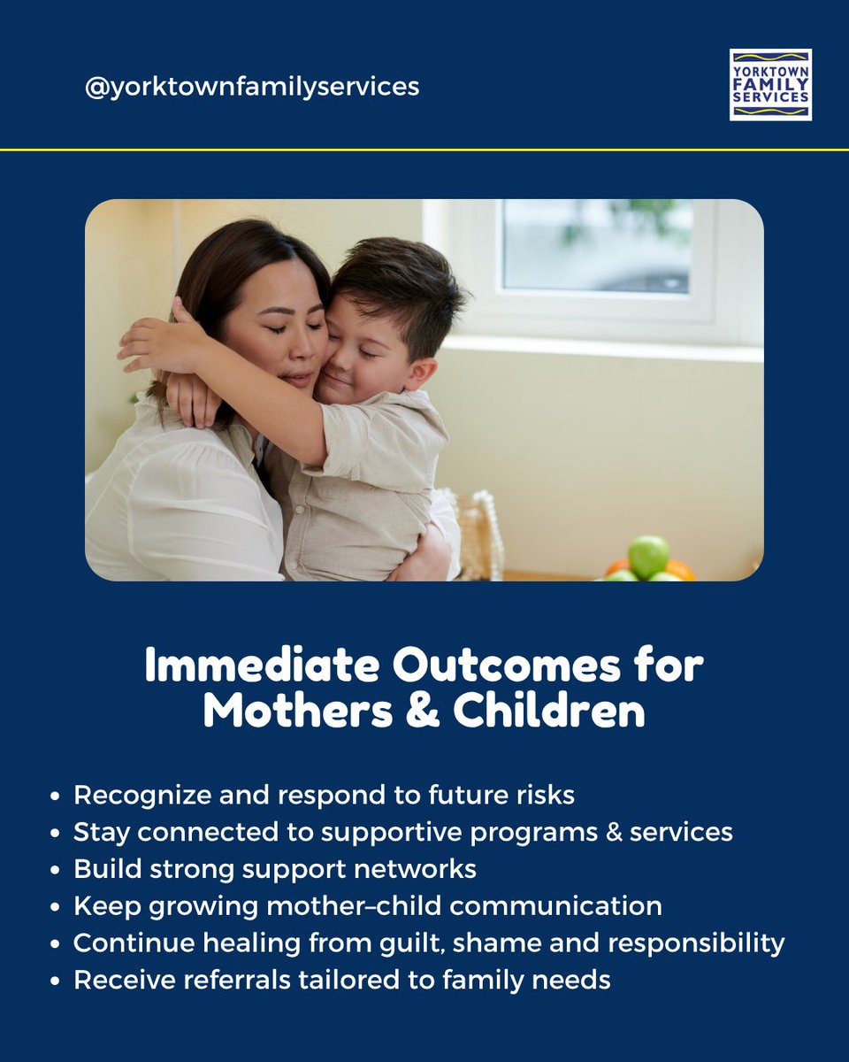 In our Here to Help program you’ll learn how to build safety, strengthen your bond and understand the impact of abuse while feeling less alone and more supported.

A new session starts September 30th. Visit yorktownfamilyservices.com/programs/here-… to register or learn more. 💙