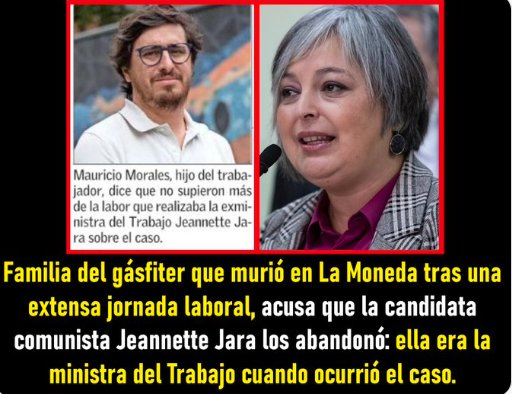 simonni17's tweet photo. @CNNChile Lo bueno @jeannette_jara es q te importaron los trabajadores... Ups , espera... 
#ComunistaCinica https://t.co/bdaB4vKhrB