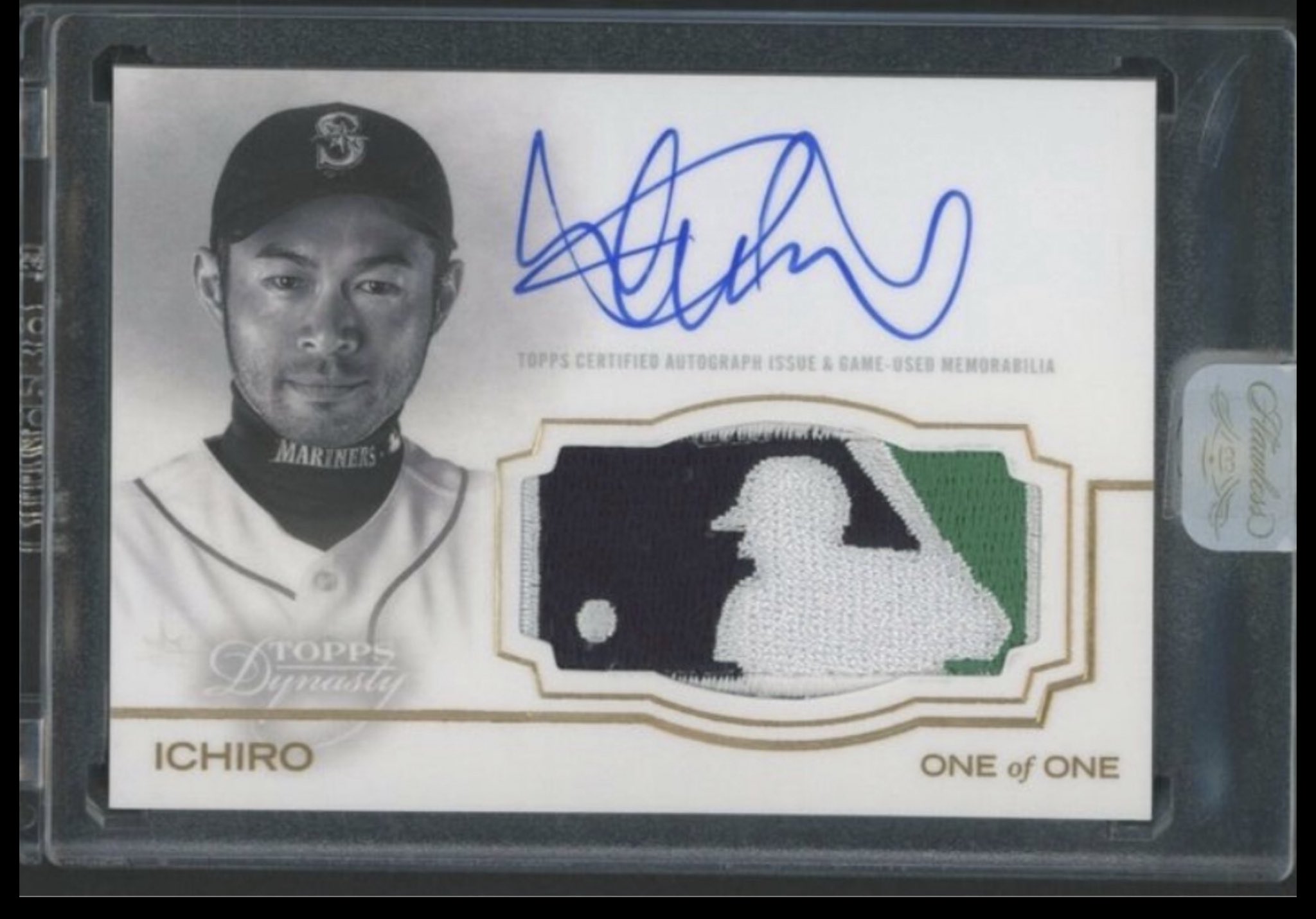 2016 Topps Ichiro イチロー ロゴピン メダリオン マリナーズ Ichiro 2016 Topps Series 1 Greatest Streaks Insert card #GS