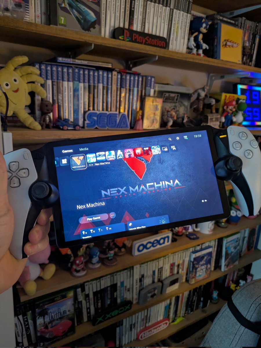 Brian @ UKGN (@ukgn_zoidberg) on Twitter photo Took the plunge and got a #PSPortal
Obviously the first game had to be Nex Machina.... <a href="/Housemarque/">Housemarque</a> <a href="/PlayStation/">PlayStation</a> Took the plunge and got a #PSPortal
Obviously the first game had to be Nex Machina.... <a href="/Housemarque/">Housemarque</a> <a href="/PlayStation/">PlayStation</a>