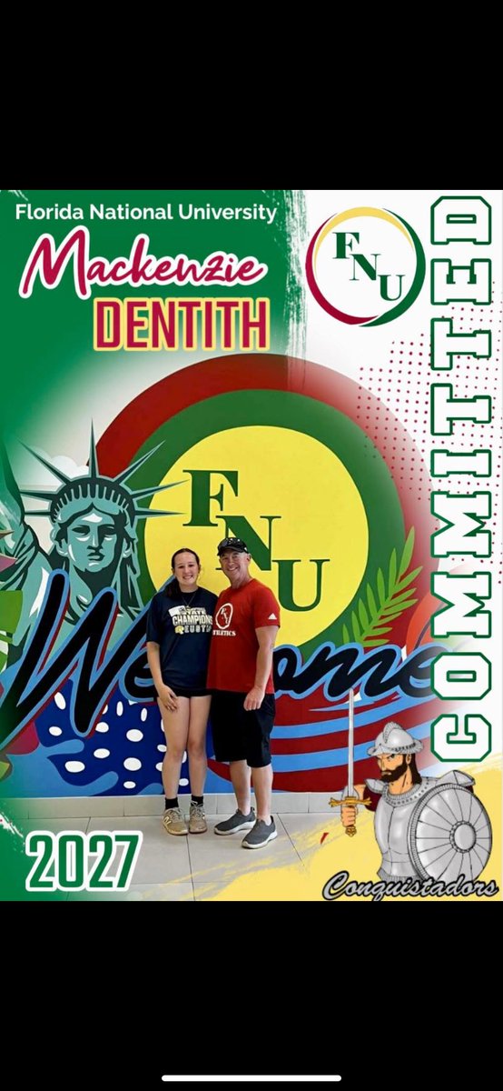 Coach P (@fnusoftball) on Twitter photo FNU College Softball continues to build for the future. We are excited and proud to welcome Kenzie to our 2027 Committed class. The lefty pitcher will certainly make an impact in the pitching circle. Welcome to the FNU Conquistadore family. FNU Strong! The Future is Bright! 🥎💪 FNU College Softball continues to build for the future. We are excited and proud to welcome Kenzie to our 2027 Committed class. The lefty pitcher will certainly make an impact in the pitching circle. Welcome to the FNU Conquistadore family. FNU Strong! The Future is Bright! 🥎💪