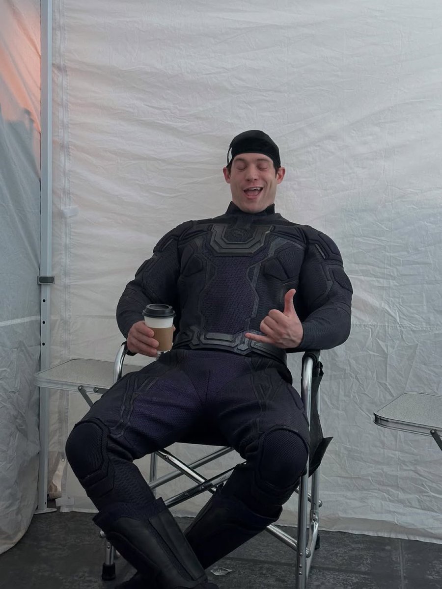 he’s incredibly hot but he has to do something silly every 5 seconds or he will explode