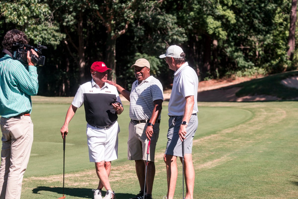 Michael DeBates (@mdebates) on Twitter photo It was hot, but everyone prevailed and pushed through yesterday at the 5th edition of Birdies w/ Beamer... 🏆
Thanks to everyone who came out in support of <a href="/GamecockFB/">South Carolina Football</a> and <a href="/CoachSBeamer/">Shane Beamer</a>. We apprecaite our local media crew and all they do in covering <a href="/GamecocksOnline/">South Carolina Gamecocks</a>! 🤙 It was hot, but everyone prevailed and pushed through yesterday at the 5th edition of Birdies w/ Beamer... 🏆
Thanks to everyone who came out in support of <a href="/GamecockFB/">South Carolina Football</a> and <a href="/CoachSBeamer/">Shane Beamer</a>. We apprecaite our local media crew and all they do in covering <a href="/GamecocksOnline/">South Carolina Gamecocks</a>! 🤙