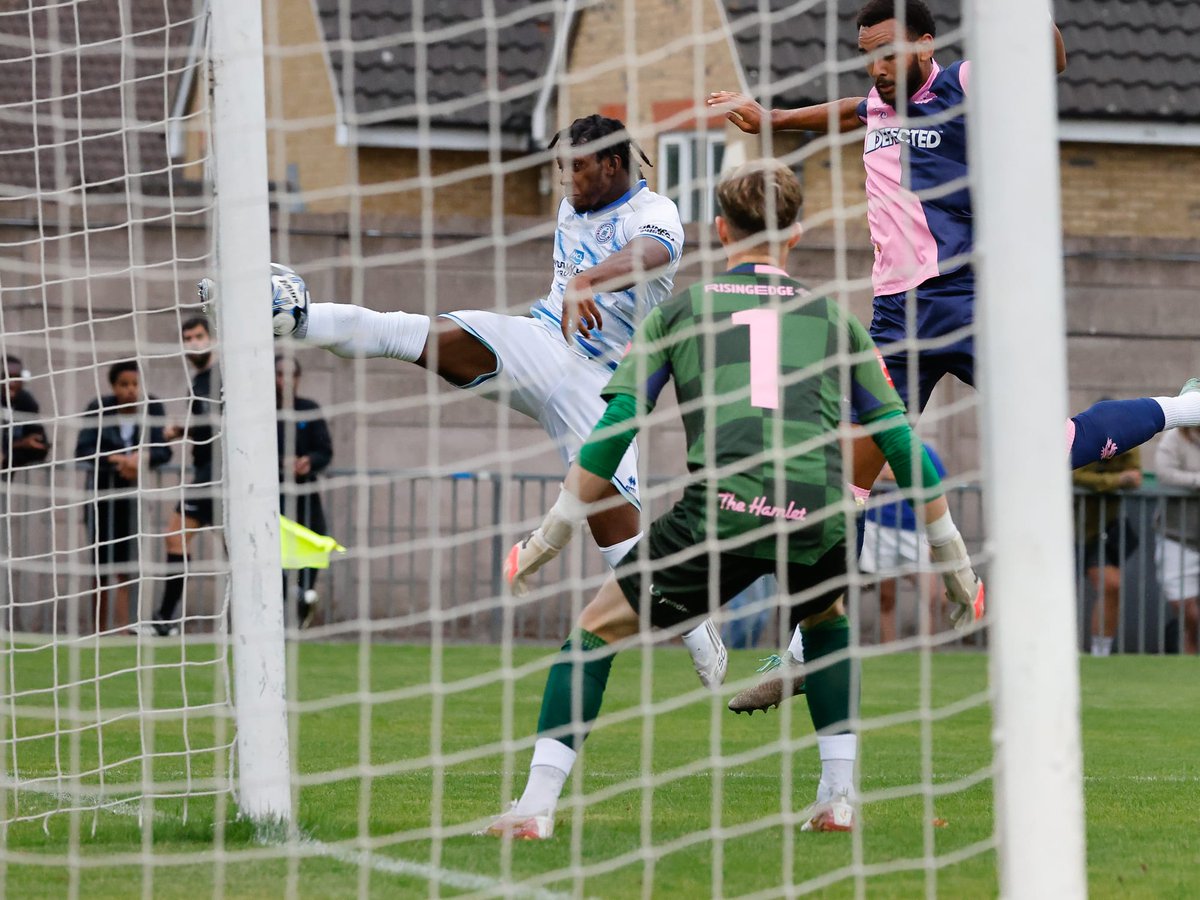 🅰️ Jes with the assist for Pemi's opener 😍
📸 <a href="/RedmanLydia/">Lydia & Nick</a> 

0-2 | #EBFC ⚪️🔵