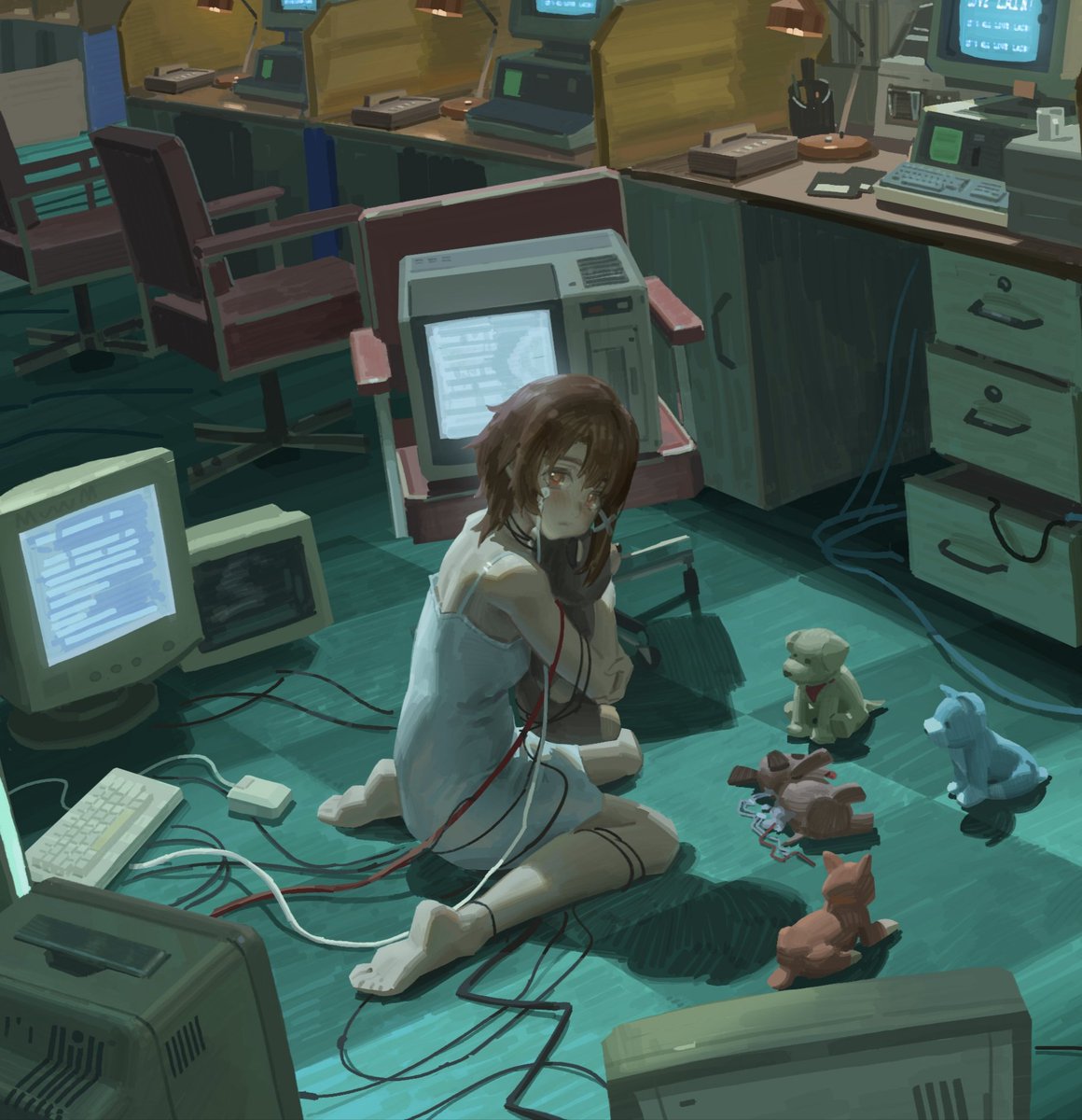 ShanChi__'s tweet photo. 進度
#SerialExperimentsLain #lain https://t.co/wtY9R927gw