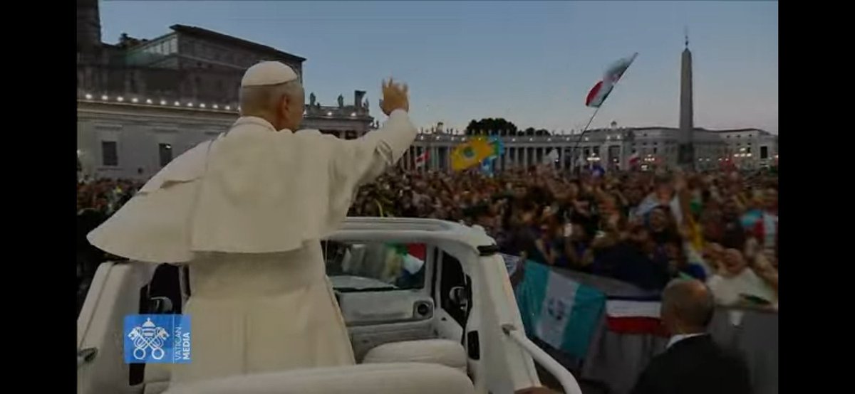 Pope Benedict, Pope Francis, and now Pope Leo have all been elected in a year that then had a world youth day or jubilee for youth within a few months after their election. 

Almost as if Pope John Paul II wanted his immediate successors to be with the group he loved the most,