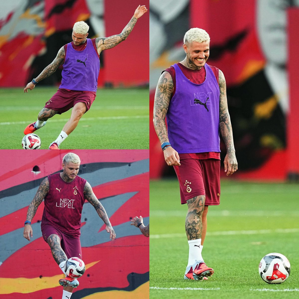 Yüzün gülünce güneş doğar ya!🦁

                          <a href="/MauroIcardi/">MauroIcardi</a> ⚽️