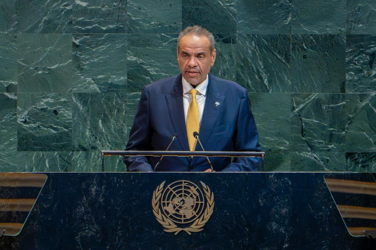 كلمة معالي السيد عبدالله علي اليحيا، وزير الخارجية، في المؤتمر الدولي رفيع المستوى من أجل التسوية السلمية للقضية الفلسطينية وتنفيذ حل الدولتين، المنعقد في مدينة نيويورك خلال الفترة ما بين 28-30 يوليو 2025.

الكلمة كاملةً: youtu.be/98nd3caL7Bw