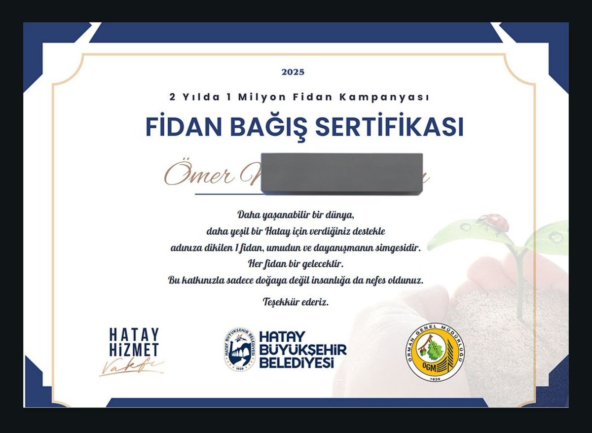 tersine Mühenedis (@muhenediz) on Twitter photo Bismillah diyerek kampanyayı başlatıyorum.
Fidan Bağışı İçin; share.google/gxEW1uzh39nJqP…
<a href="/lowaltitude0/">Furkan</a>
<a href="/tahazbyr/">Taha Zübeyr Alakuş</a>
<a href="/ThelHa_/">Talhâ bin Ubeyd</a>
<a href="/firsatcigolcu53/">eyüp ensar</a> Bismillah diyerek kampanyayı başlatıyorum.
Fidan Bağışı İçin; share.google/gxEW1uzh39nJqP…
<a href="/lowaltitude0/">Furkan</a>
<a href="/tahazbyr/">Taha Zübeyr Alakuş</a>
<a href="/ThelHa_/">Talhâ bin Ubeyd</a>
<a href="/firsatcigolcu53/">eyüp ensar</a>
