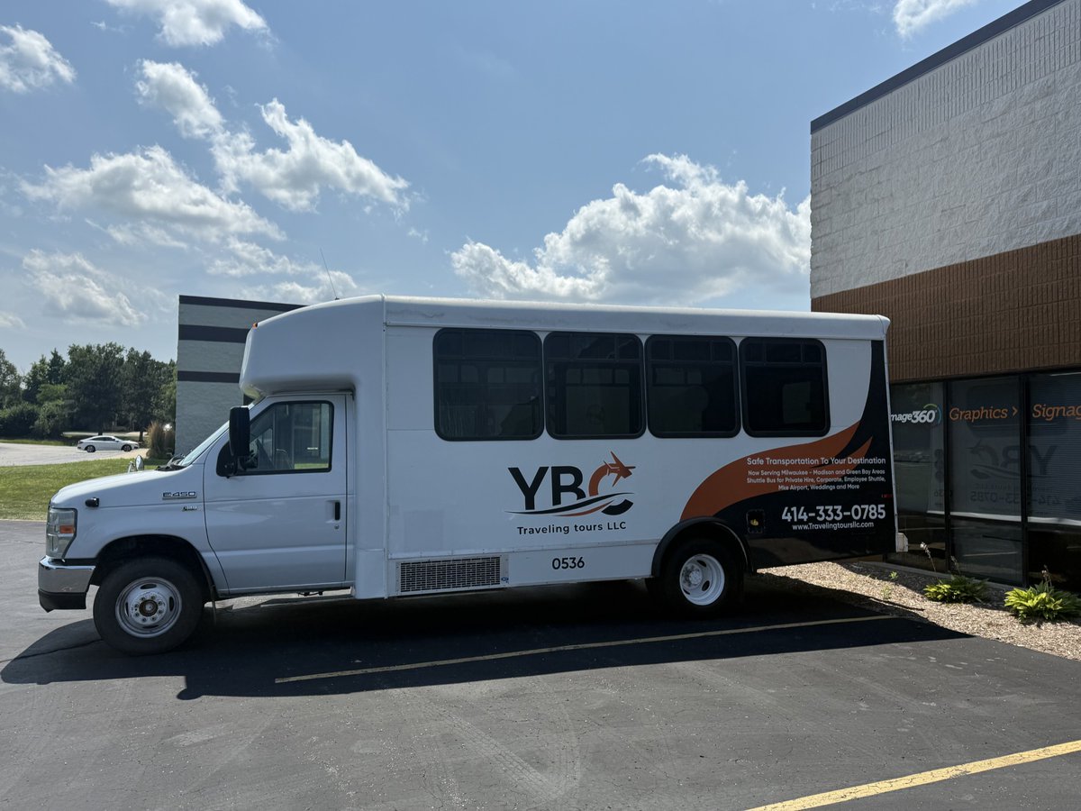 image360NB's tweet image. Whether it’s a full wrap or straightforward lettering, we take pride in delivering quality work every time.

#BusGraphics #FleetBranding #CleanDesign #GraphicsInstall #newberlin #waukeshacounty #milwaukeecounty #image360 #image360newberlin #vinylgraphics #vinylwrap #branding