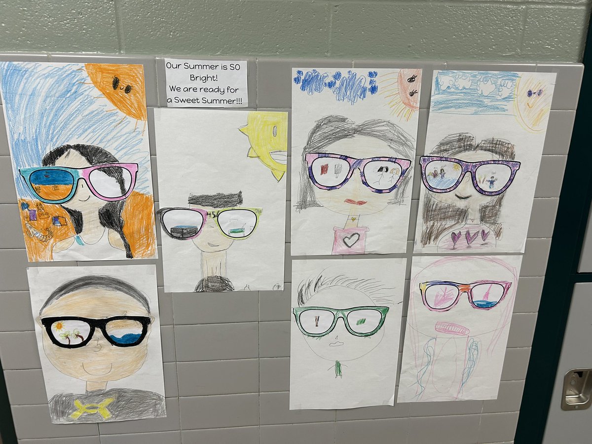 Our Summer is so Bright! Amazing self portraits!! #summer  #camp <a href="/SEM_Dalers/">SEM Dalers</a>