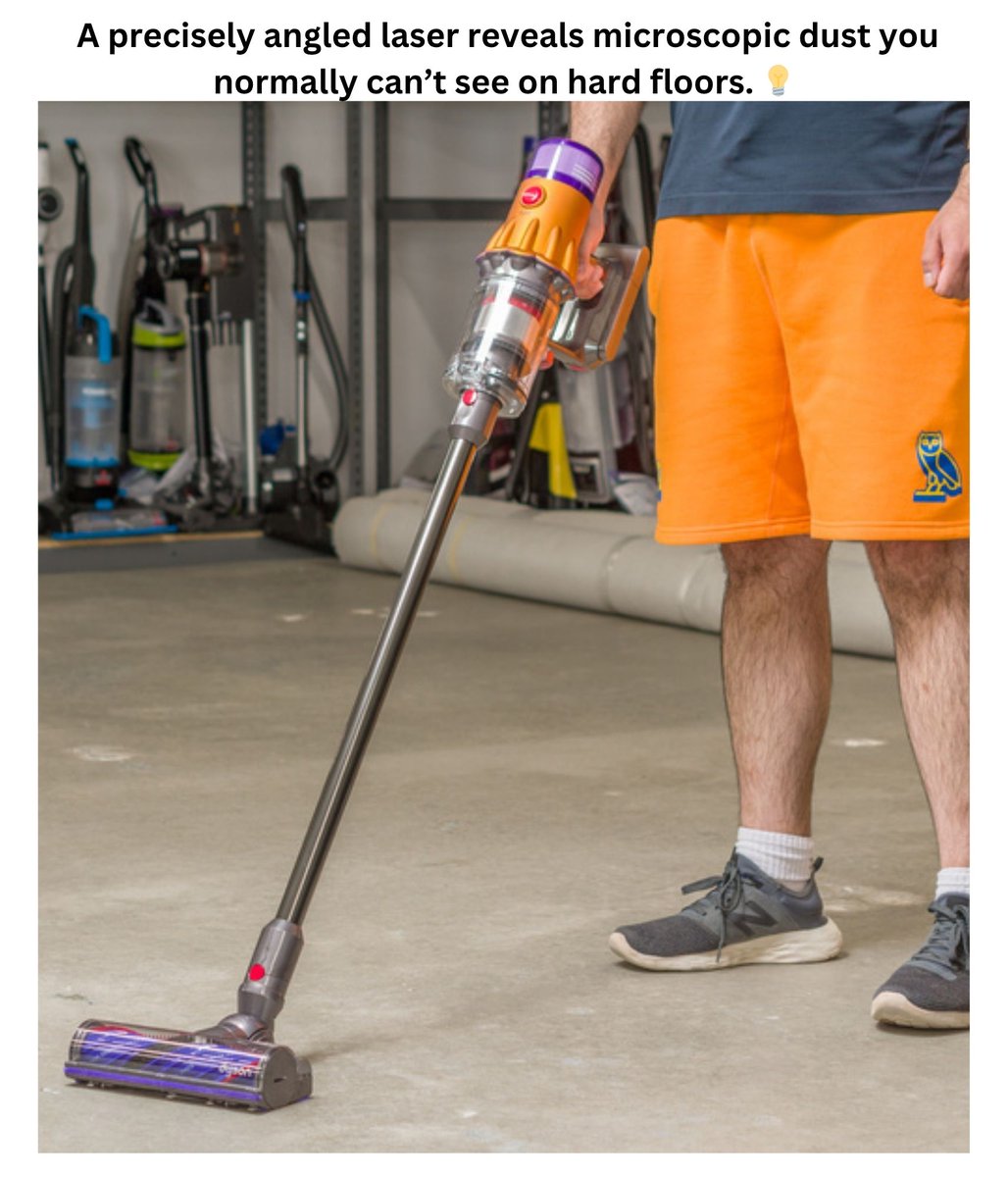 SmartGadget_Ins's tweet image. The Dyson V12 Detect Slim Origin: Smart Cleaning! 🧹   

1️⃣ Laser reveals hidden dust 💡
2️⃣ Ultra-light at 2.2kg 🎈
3️⃣ Auto-adjusting suction 🧠💨
4️⃣ LCD shows real-time stats 📊
5️⃣ 150 Air Watts of power 💪
#DysonV12 #SmartClean