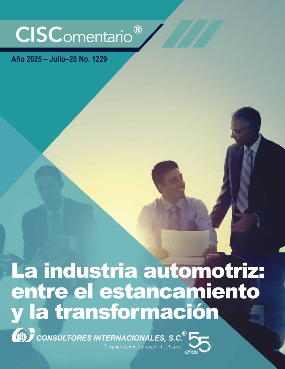 Consultores Internacionales SC (@cisc_sc) on Twitter photo En 2025, la industria automotriz mexicana avanza hacia la electromovilidad, pero enfrenta menor inversión y desafíos en infraestructura. Su futuro dependerá del T-MEC, cadenas de valor y libre comercio.
Conócenos: lnkd.in/dMSD7rF
<a href="/CISC_SC/">Consultores Internacionales SC</a> #México #TMEC #Electromovilidad En 2025, la industria automotriz mexicana avanza hacia la electromovilidad, pero enfrenta menor inversión y desafíos en infraestructura. Su futuro dependerá del T-MEC, cadenas de valor y libre comercio.
Conócenos: lnkd.in/dMSD7rF
<a href="/CISC_SC/">Consultores Internacionales SC</a> #México #TMEC #Electromovilidad