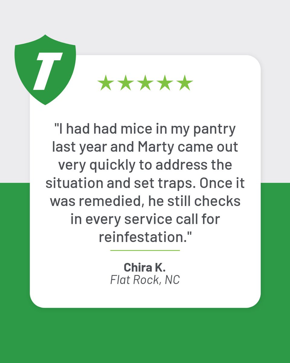 Not all heroes wear capes — some set traps. 🐀 
#trustterminix #pestcontrol #rodents #flatrocknc