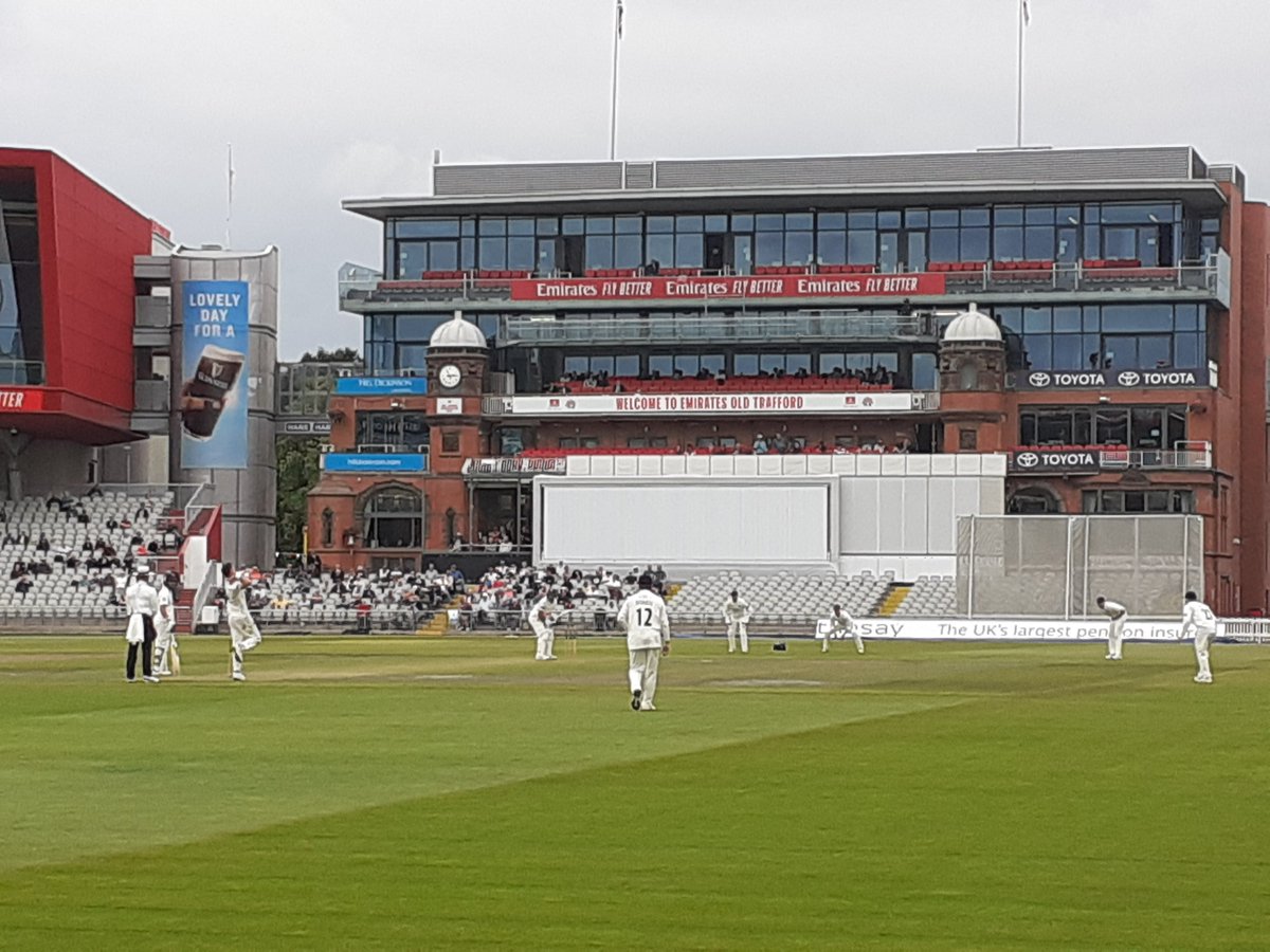 Tuesday 29th July 2025 and the Seniors are still playing FC cricket - James Anderson to Colin Ingram, Good on them both! <a href="/lancscricket/">Lancashire Cricket</a>