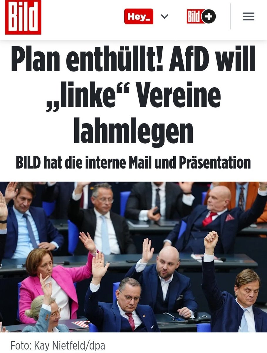 Es wird höchste Zeit, diesen Sumpf trocken zu legen. 💪👍