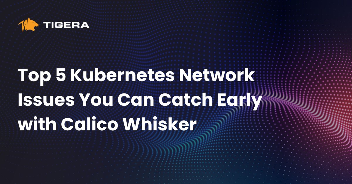 Multi-tenant clusters need network insight. #CalicoWhisker shows you:

👤 Who (SA, namespace, pod)
➡️ Talked to what (IP, DNS, PRIVATE NETWORK)
🔒 And why (policy decision)

Perfect for securing shared clusters &amp; catching cross-tenant risk early.

👉 Blog: tigera.io/blog/top-5-kub…