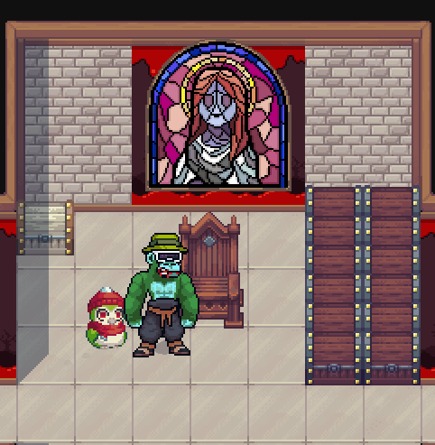 BillaPixels's tweet image. My Favourite UGC is  Zombina Stained Glass Window #PixelsUGCFair