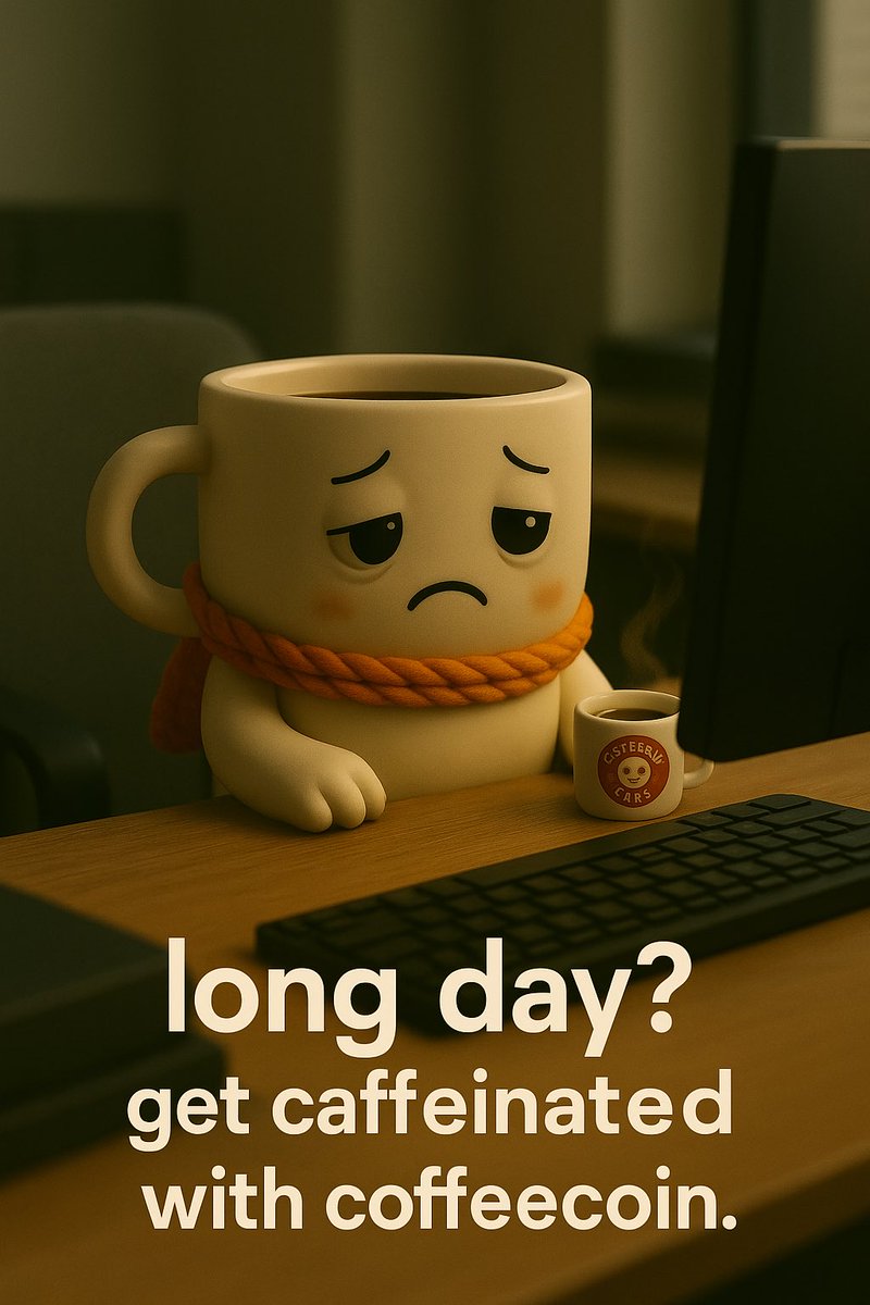 It’s always tough to get through the midday work lulls, make sure to stay caffeinated and grab some #coffeecoin !