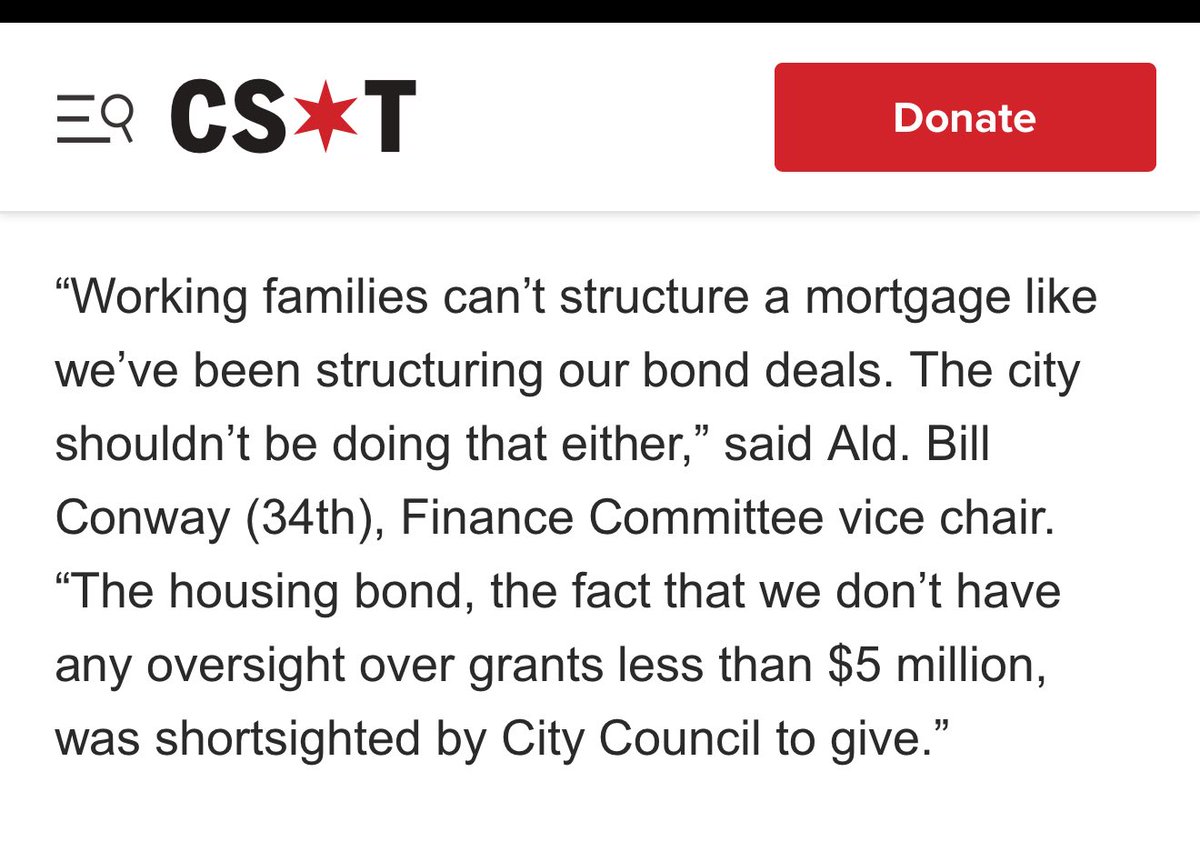 We can’t ask taxpayers to pay more if the Mayor won’t take a hard look at the City’s own spending and borrowing, especially after raising a long list of fees in his last budget (which I opposed).