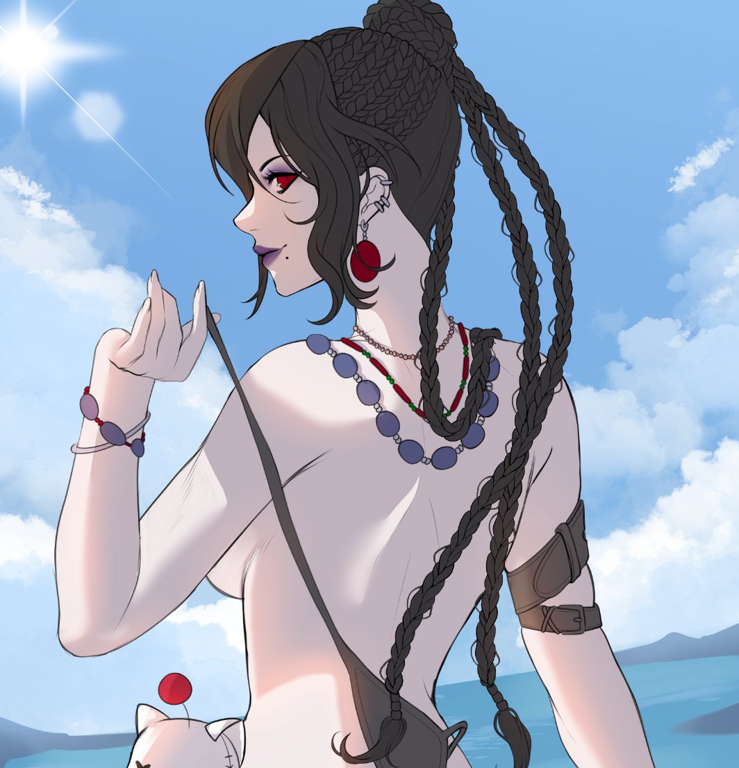 Working on that Lulu artwork 🏖️