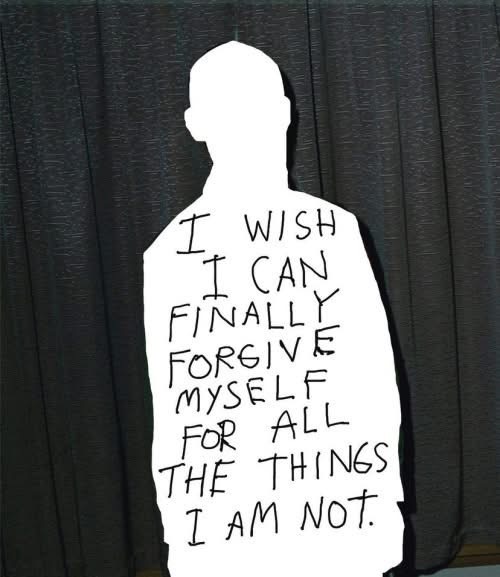 “I wish I can finally forgive myself for all the things I am not.”

I don’t think people talk enough about the grief of becoming someone you never planned to be...especially when that shift comes through illness.

I never imagined I’d be this body. This bed. This version of me