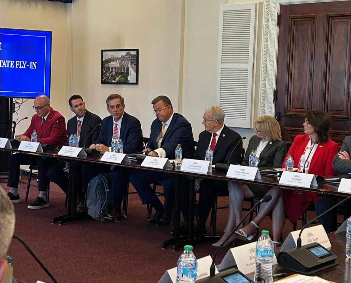 I was honored to join Secretaries of State from across the country for a fly-in hosted by the White House Office of Intergovernmental Affairs.

I am pleased that Secretary Noem implemented my recommendations to the SAVE program to ensure only U.S. citizens vote in our elections.