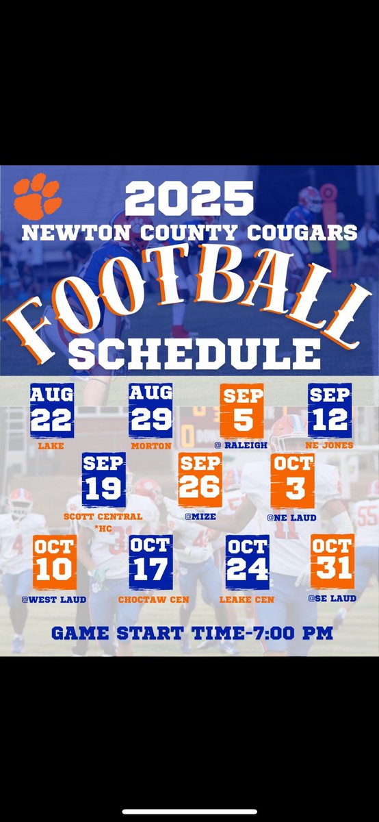 Newton County Cougar Football tweet media