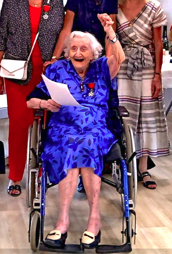 🇫🇷 Hommage | Élisabeth Quintenelle, dernière résistante du maquis de l’Oisans, s’est éteinte ce matin à l’âge de 103 ans.
