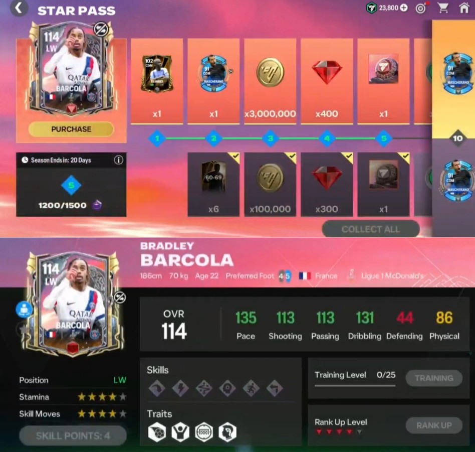 ENZO (@enzo9cfc) on Twitter photo Ragnarok: After Daybreak
Barcola new star pass player
#FCMobile #EAFC25 #FC25
<a href="/EASFCMOBILE/">EA SPORTS FC MOBILE</a>
๐๐ Ragnarok: After Daybreak
Barcola new star pass player
#FCMobile #EAFC25 #FC25
<a href="/EASFCMOBILE/">EA SPORTS FC MOBILE</a>
๐๐