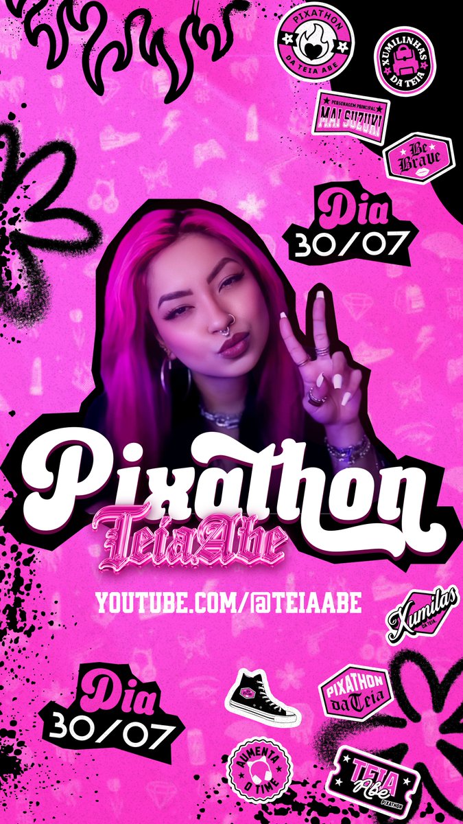 teiaabe's tweet photo. AMANHÃ 30/07, A PARTIR DAS 18H.
NOSSO 2º PIXATHON, COM 8h INICIAIS JÁ GARANTIDAS 🤗💖 https://t.co/1k1rdahW2F