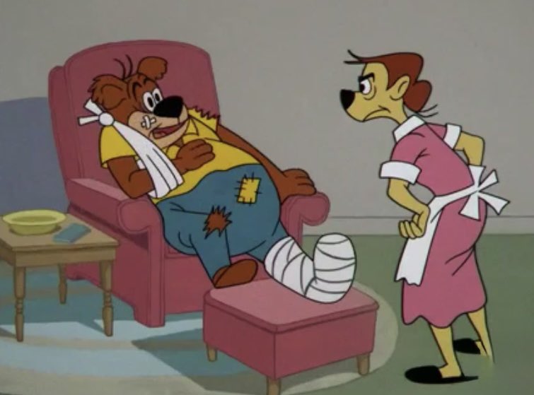 CutestNeko's tweet image. #metvtoons Haha 😂 The Beary Family is one super funny, screwball, slapstick series 🤣😆👍!