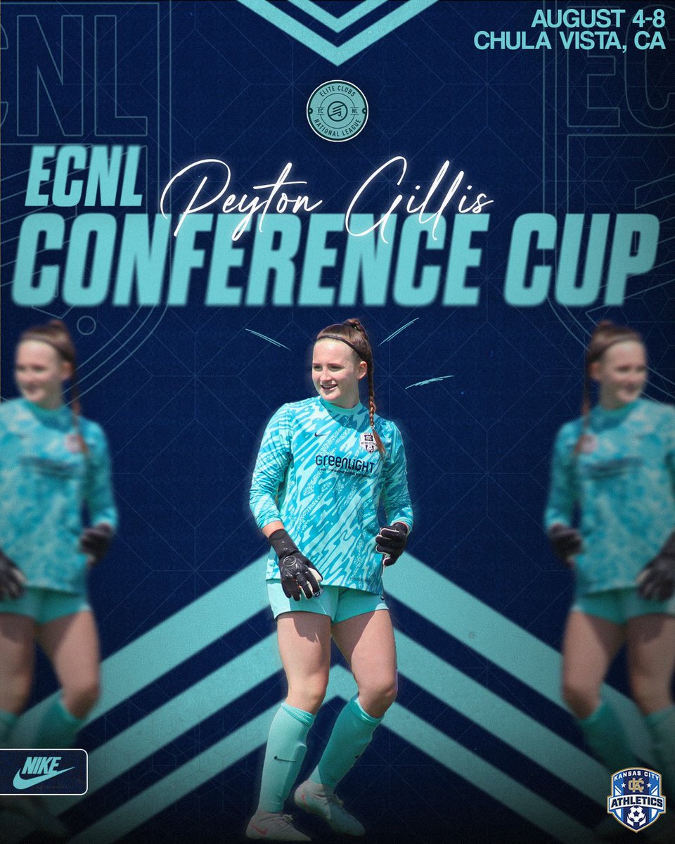 gillis_peyton's tweet photo. Super excited and grateful for this honor to rep Team Midwest at the @ECNLgirls Conference Cup🙏🏻

@MarcusKelcher @AthleticsKC @ImYouthSoccer @ImCollegeSoccer @TopDrawerSoccer @PrepSoccer @TheSoccerWire @TopSpeedLLC @VicOlorunfemi10 @JREskilson @travismclark https://t.co/8DjplUZrmD