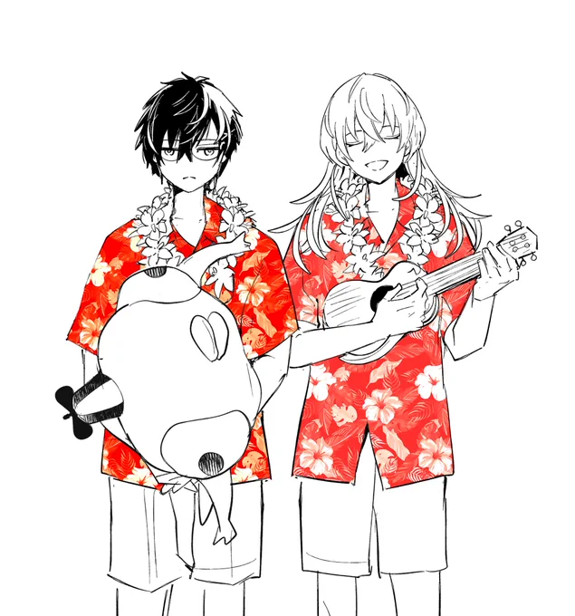うかれおそろアロハ