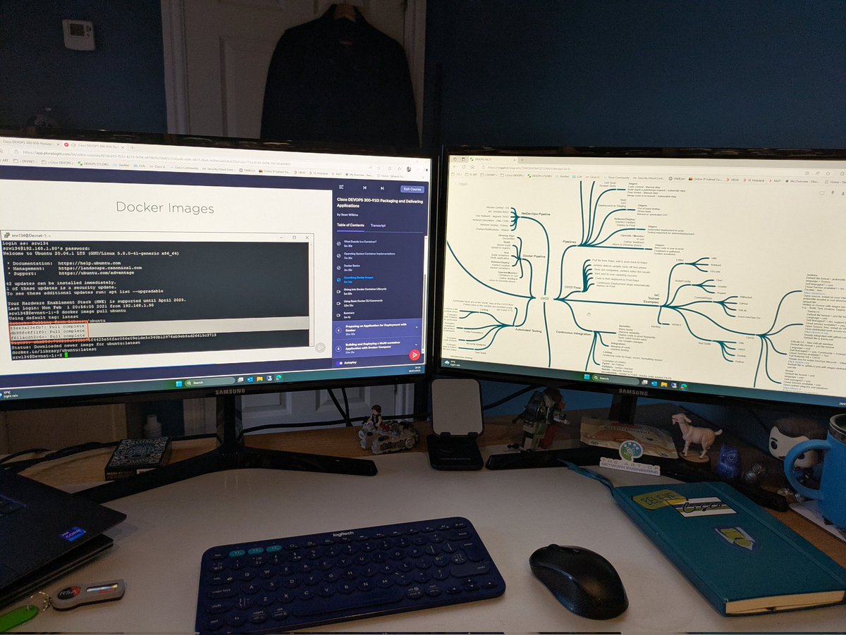 This evening I'm doing general revision. 

Looking at a mix of CI/CD, Docker image mgmt, microservices and other topics.

#TheresAlwaysTime
#DEVNET #DEVOPS