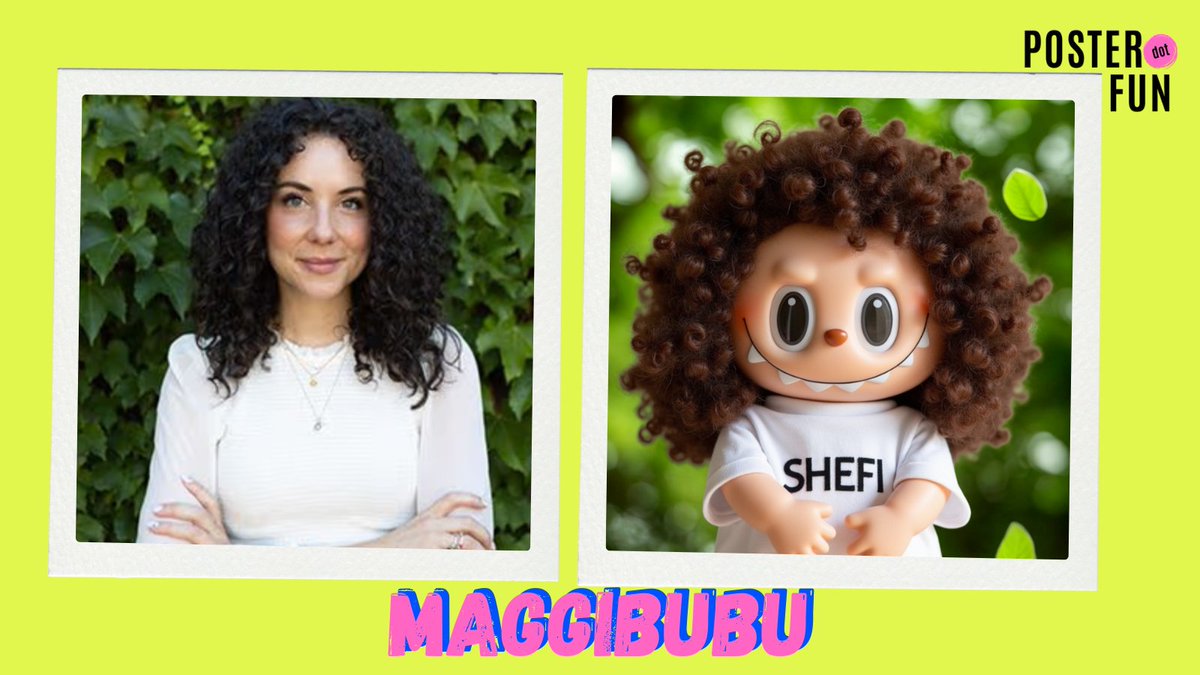Poster ꧁IP꧂ (@posterdotfun) on Twitter photo .<a href="/shefiorg/">shefi.eth (💫,💫)</a> queen <a href="/maggielove_/">maggie.shefi.eth</a> Labubu? We're melting... 😊😊
SheFi founder, but make it toy-store cute.
Don’t let the curls fool you — this bubu yields. .<a href="/shefiorg/">shefi.eth (💫,💫)</a> queen <a href="/maggielove_/">maggie.shefi.eth</a> Labubu? We're melting... 😊😊
SheFi founder, but make it toy-store cute.
Don’t let the curls fool you — this bubu yields.