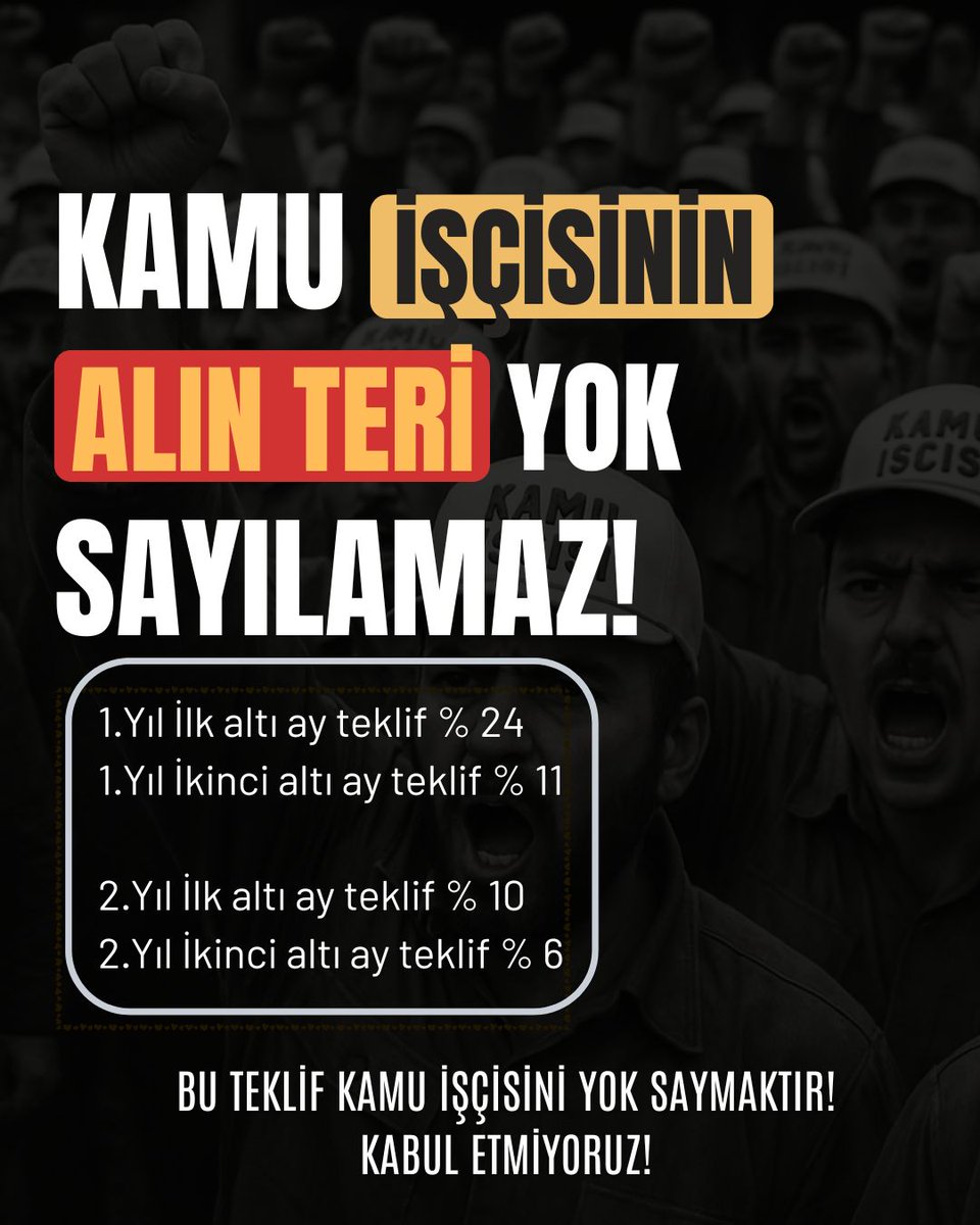 Hak Ettiğimiz Gibi

İnsanca Yaşamak İçin!

Geçinebilir Bir Ücret İstiyoruz Dedik Demez Olaydık ⬇️

Hükümetİşçiyi Bitirdi