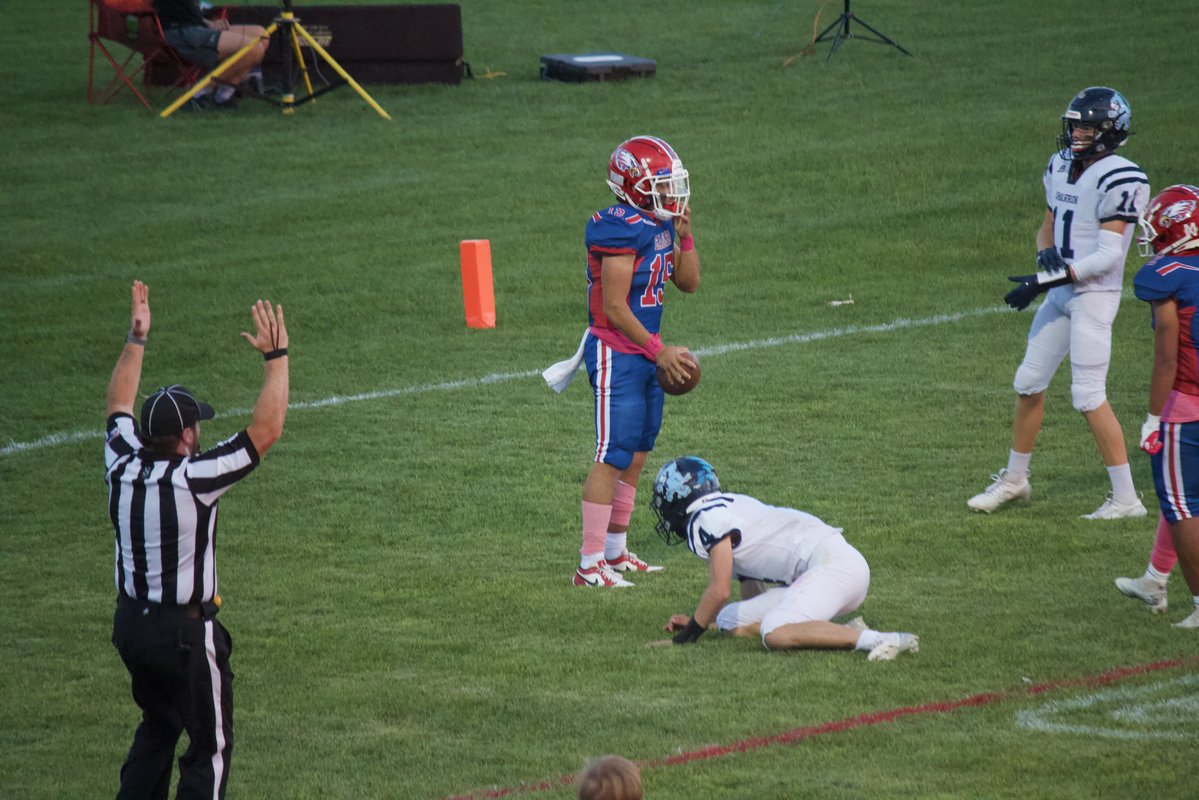 QB <a href="/Miguel_H25/">Miguel Hernandez</a> Rushed for 1,104 Yards last fall! <a href="/domehats/">DOME Headwear Co.</a>
